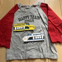 新幹線イラストTシャツ サイズ90