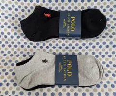 新品 ポロラルフローレン ソックス 3足組✕2 25〜27cm マルチカラー
