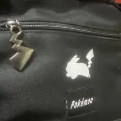 ポケモン ピカチュウ ショルダーバッグ 黒　美品