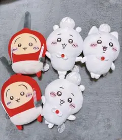 【まとめ買いお得】ちいかわ 誕生日BIGぬいぐるみ 5点