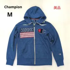 Champion チャンピオン　フルジップパーカー　メンズ　Mサイズ 美品のサムネイル