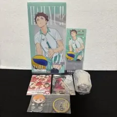 ハイキュー‼︎ 一番くじ　及川徹チケットケースアクリルスタンド宮侑　ポーチ赤葦京治