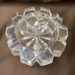 レトロ　HOYAクリスタルガラス灰皿とPLEZOライダーセット