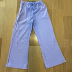 GU 薄紫 ロングパンツ 150