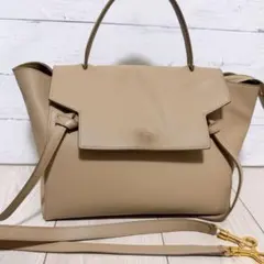 『格安』CELINE(セリーヌ)2way ベルトバック ミニ ベージュ