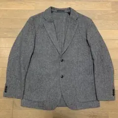 m*u様 UNIQLO.ユニクロ.コンフォート2Bジャケット.グレー