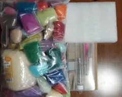 羊毛フェルトと道具セット