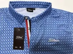 Titleist ゴルフシャツ ブルー Lサイズのサムネイル