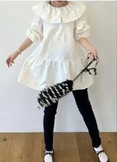 アンミヌ フリルカラーボリュームチュニック アンミヌ フリルカラー unminou アンミノ◾️フリルカラーボリュームチュニック(BLACK) 【公式