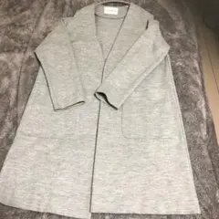 UNITED ARROWS グレー ロングカーディガン