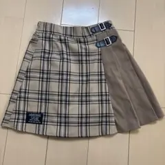 LOVETOXIC チェック柄スカート L160