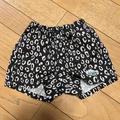 ハーフパンツ　ヒョウ柄