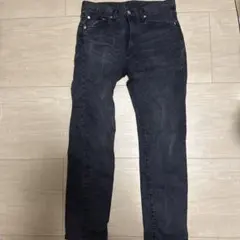 GU デニムパンツ ブラック 31インチのサムネイル