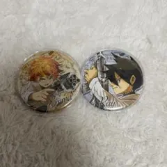 楽一番公式アカウント02様専用 約束のネバーランド 原作缶バッジ エマ レイ