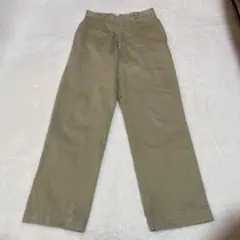 70s USA ヴィンテージ ARMY チノ ボトム コットンミリタリ パンツ