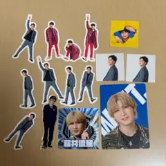 WEST. 藤井流星 セット 関西七色男大祭り ステッカー アクスタ