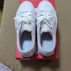 PUMA SOFTFOAM スニーカー ホワイト/ピンク