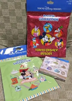 ディズニー　ランダム　巾着　ポーチコレクション　キーホルダー　ミッキー　ミニー