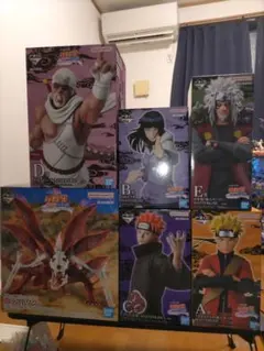 一番くじ　ナルト フィギュアセット 6体