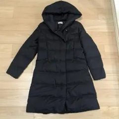 最終値下げプラステダウンコートＳ紺色フード付き 最終値下げプラステダウンコートS紺色フード付き 最終値下げ