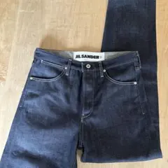 25ss ジルサンダー ストレートデニムパンツ ブラック 46 - メルカリ