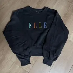 GU × ELLE コラボクロップドスウェット Sサイズ