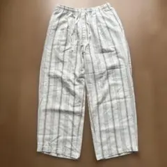 GU リネンブレンドイージーアンクルパンツ　Sサイズ