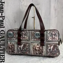 希少♡ジャンポール ゴルチエ ネイティブアメリカン スカル JPGロゴ バッグ