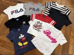 子供服　まとめ売りFILA チャンピオン　ベビー　Tシャツ　おまけ付き　90