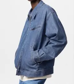 ZARA zw denimボンバージャケット Mサイズ - メルカリ