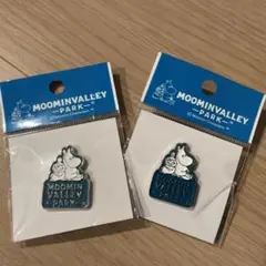 ムーミンバレーパーク　ピンバッチ　2個セット