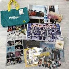 なにわ男子 まとめ売り　POP MALL トートバッグ　ペンライト　ティッシュ