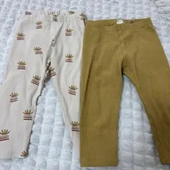 H&M 2点セット 淡色 90