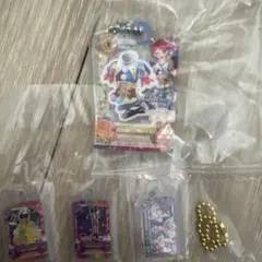 ガチャガチャ　アイカツ　グッズコレクション3 イエロートリオコーデ　かえで