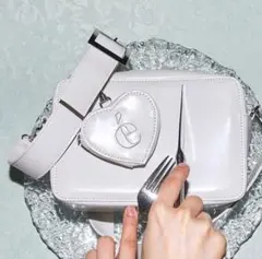 epine é Heart pouch shoulder strap bag