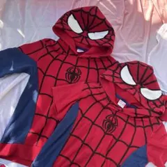 MARVEL スパイダーマンパーカー⭐︎150夏服＆冬服140⭐︎２枚セット