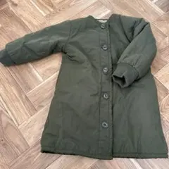 キッズ オリーブグリーン キルティングジャケット