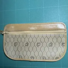 Christian Dior ベージュ ポーチ