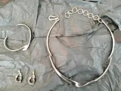 MISTY シルバー アクセサリー 3点セット