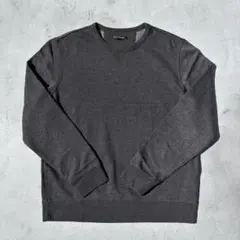 BANANA REPUBLIC クルーネック スウェット ダークグレー Lサイズ