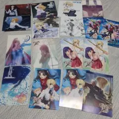 月姫　fate ポストカード　イラストカード　まとめ売り