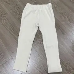 ※専用　BREEZE リブ編みクリームレギンス　100