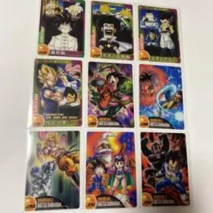 ドラゴンボール 森永ウェハースカード 9枚　L
