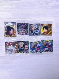 ワンピース大海賊シールウエハース 計8枚