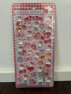 国内正規品　ボンボンドロップシール　キティちゃん
