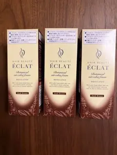 ECLAボタニカルエアカラーフォームダークブラウン 80g 3箱のサムネイル