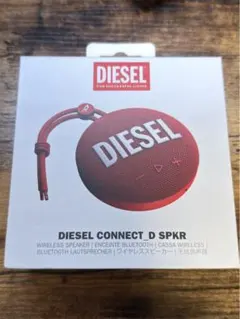 DIESEL ポータブルスピーカー 本体 レッド