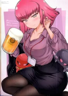 ML1-8　アラサーOLハマーン様　クリアファイル