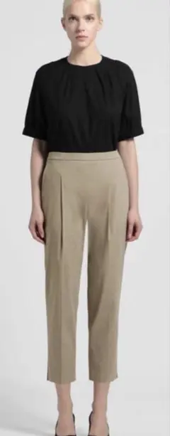 [新品タグ付き] セオリーリュクス CRISP LINEN MADDYパンツ38