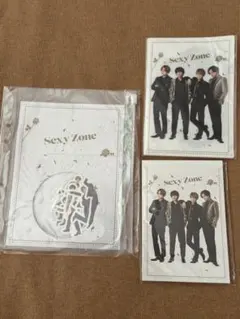 Sexy Zone フレークシール、ミニクリアファイル、メモ帳 2021